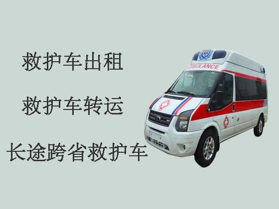 石家庄私人救护车接送病人出院